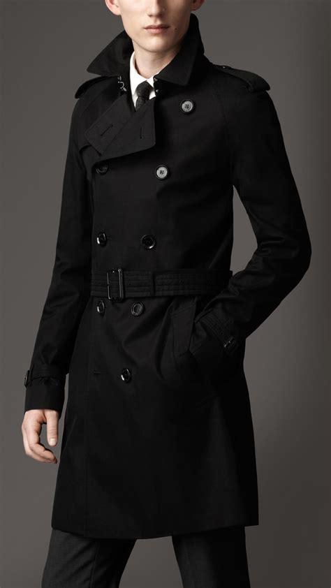 burberry trench coat black men|authentic Burberry men trench coat.